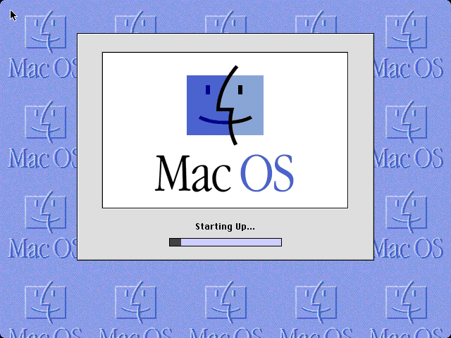 Mac OS 8.0 - Splash
