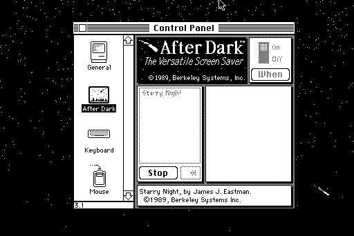 After Dark 1.0 - Control