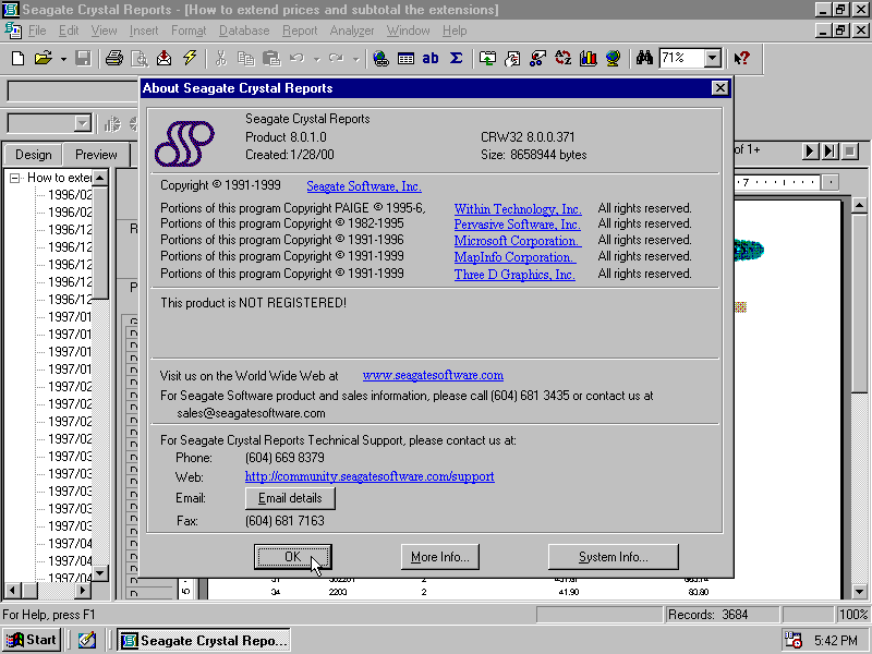 Seagate Crystal Report 8.5 Download Full Version