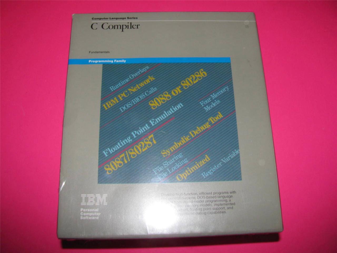 IBM C Compiler 1.00 - Manual