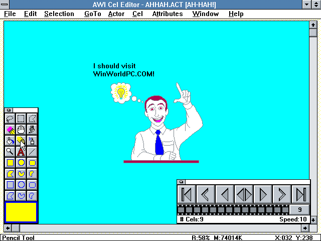Animation Works 2.0 - CellEdit
