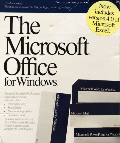 Microsoft Office 2.5 - Box