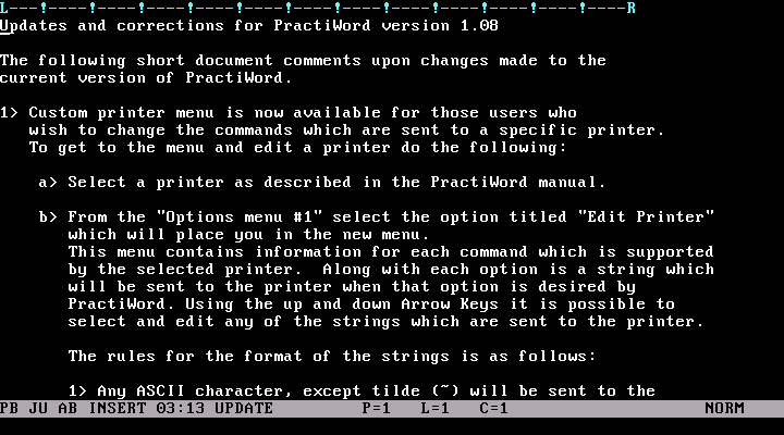 PractiWord 1.09 - Edit