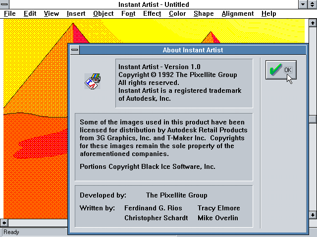 Instant Artist Software Setup Instant Artist Software Setup