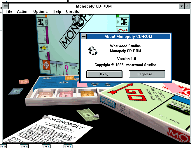 WinWorld: Westwood Monopoly 1.0