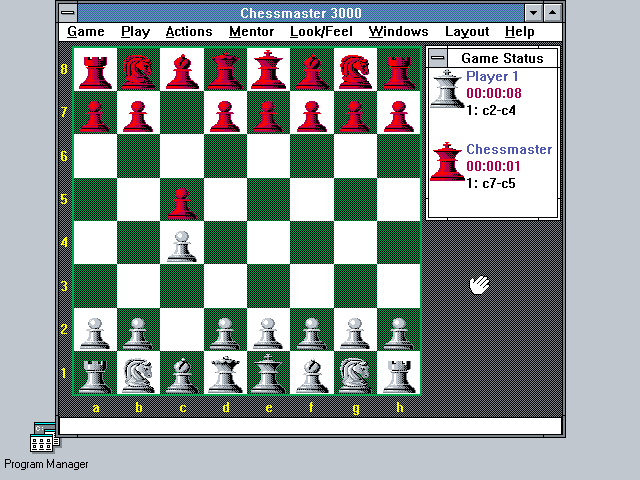 WinWorld: ChessMaster 3000 - Game