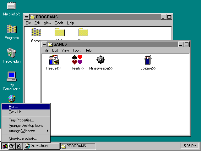 Microsoft Windows Chicago - Explorer