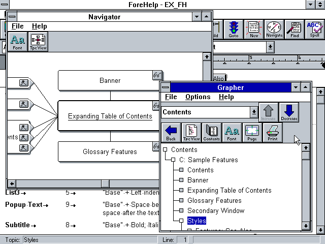 ForeHelp 2.11 - Navigator
