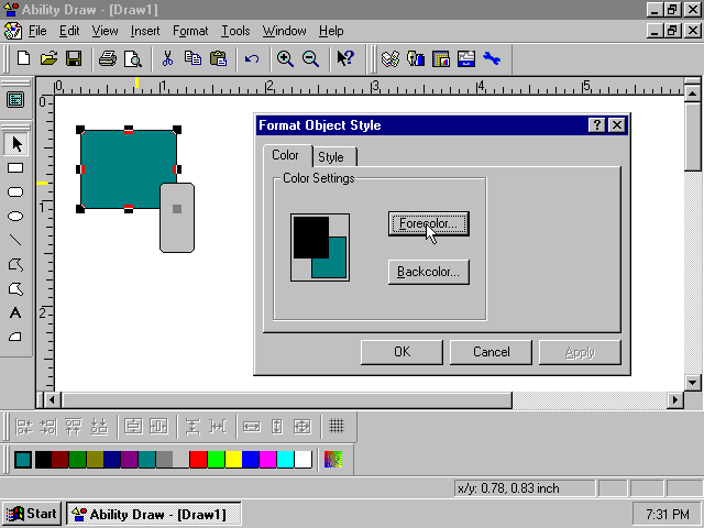 Ability Office 2002 for Windows - Draw