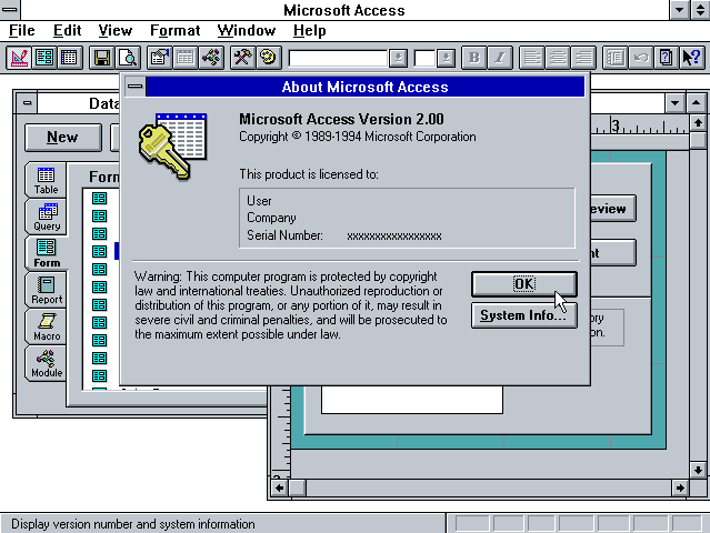 Resultado de imagen para access 2.0
