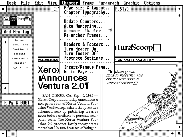 WinWorld: Ventura Publisher 2.0