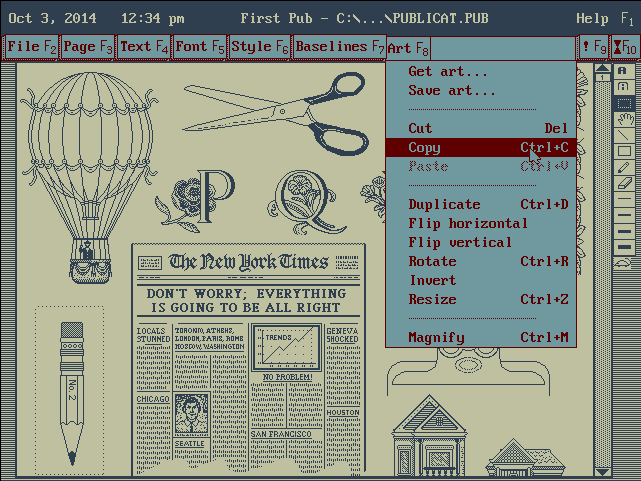 WinWorld: PFS First Publisher 2.01 for DeskMate