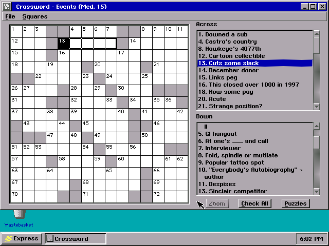 New Deal Office 98 - Game