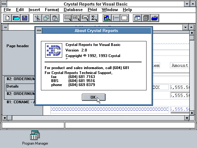 WinWorld: Microsoft Visual Basic 3.0