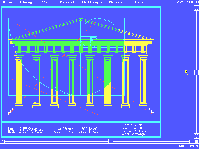WinWorld: AutoSketch 3.x (DOS)