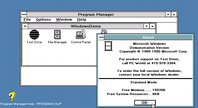 WinWorld: Windows 3.0 / 3.1 3.1