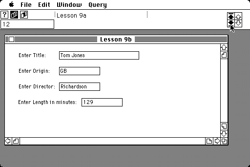 Lotus Jazz 1.0 for Macintosh - Database