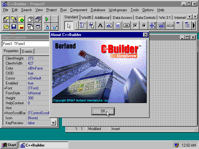 WinWorld: Borland C++ Builder 1.x WinWorld: Borland C++ Builder 1.x