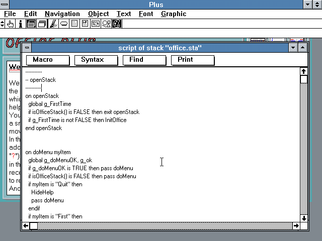 Spinnaker Plus 1990 - Code