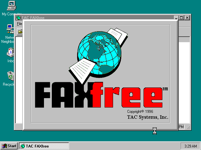 Faxfree 1.2 - Splash