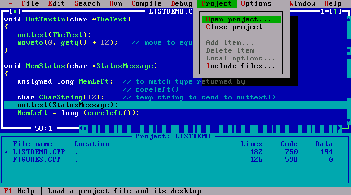 Turbo C++ - The choice of champions