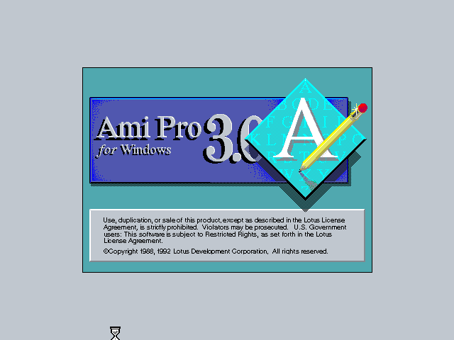WinWorld: AmiPro 3.x