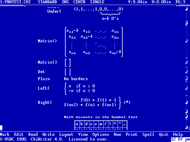 WinWorld: ChiWriter 4.00