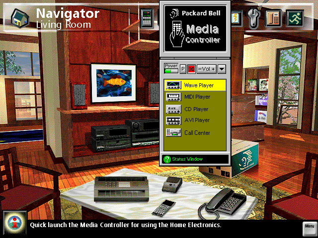Packard Bell Navigator 3.5 - Livingroom