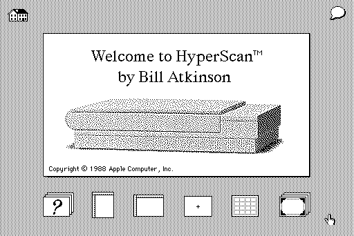 Apple HyperScan 1.0 - Splash