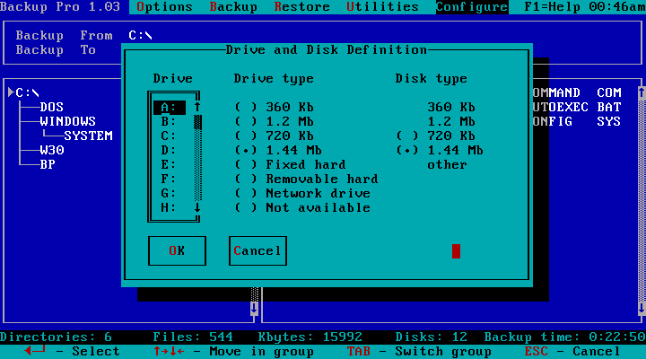 Toolworks Backup Pro 1.03 - Config