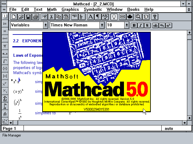 Mathcad prime 5.0 basic tutorial - vfesolar