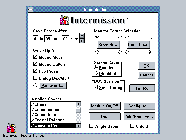 Intermission 2.0 - Control