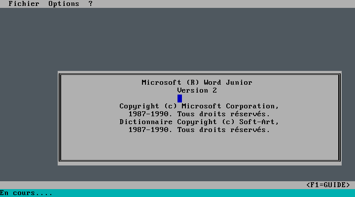 Microsoft Word Junior 2 - About