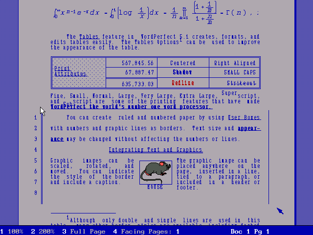 wordperfect dos wordperfect dos