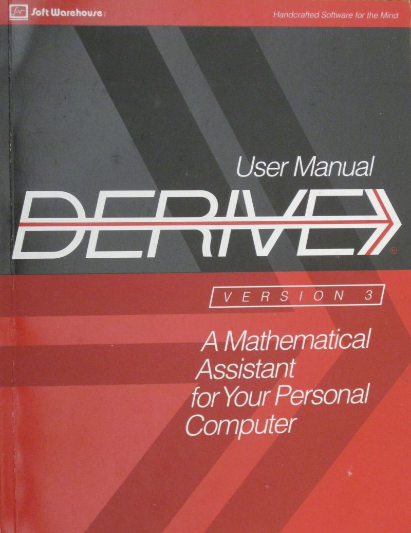 Derive 3.13 - Manual