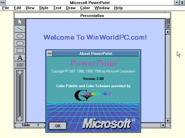 Microsoft Office 1.0 - PowerPoint