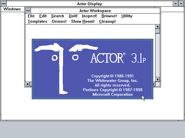 Actor 3.1P - About