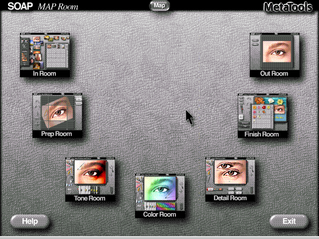 Kais Photo Soap 1.0 - Menu
