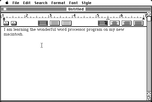 Guided Tour of MacPaint and MacWrite - Write