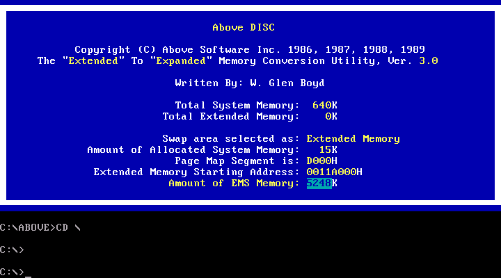 Above DISC 3.0 - Splash