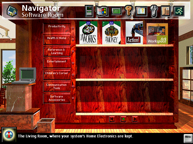Packard Bell Navigator 3.5 - Software Room