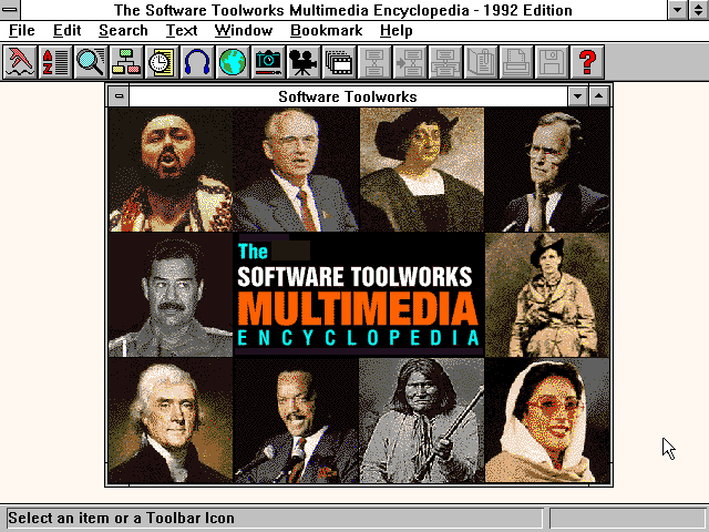 The Software Toolworks Multimedia Encyclopedia 1.5 for Windows - Splash
