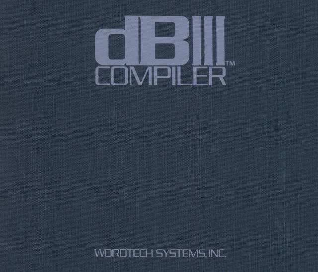 WordTech dBIII Compiler - Logo