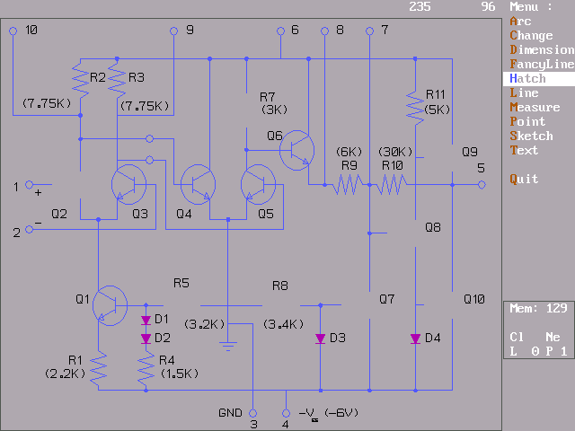 TurboCAD 1.81E - Edit