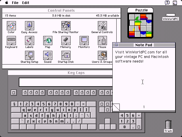 Mac OS 7.0 - Utils