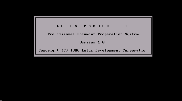 Lotus Manuscript 1.0 - Splash