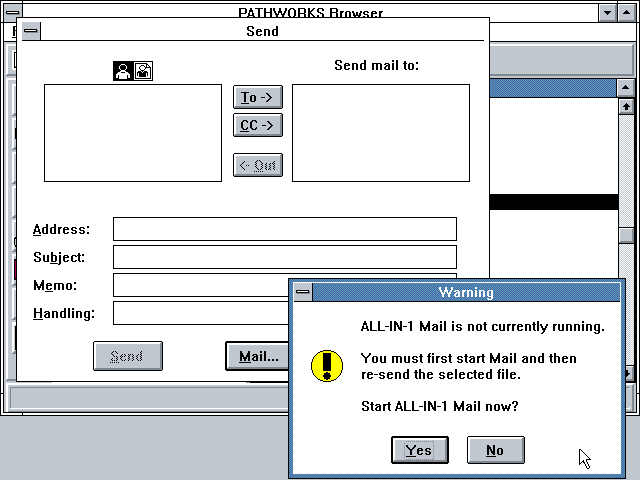 Pathworks Browser 1.0 - Mail