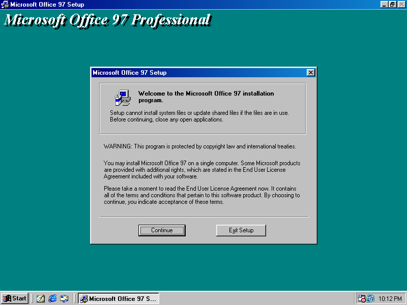 Microsoft Office 97/98 — WinWorld