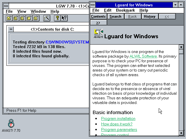 Avast 7.70 - LGuard for Windows