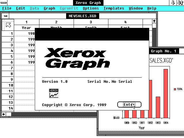 Xerox Graph 1.0 - About